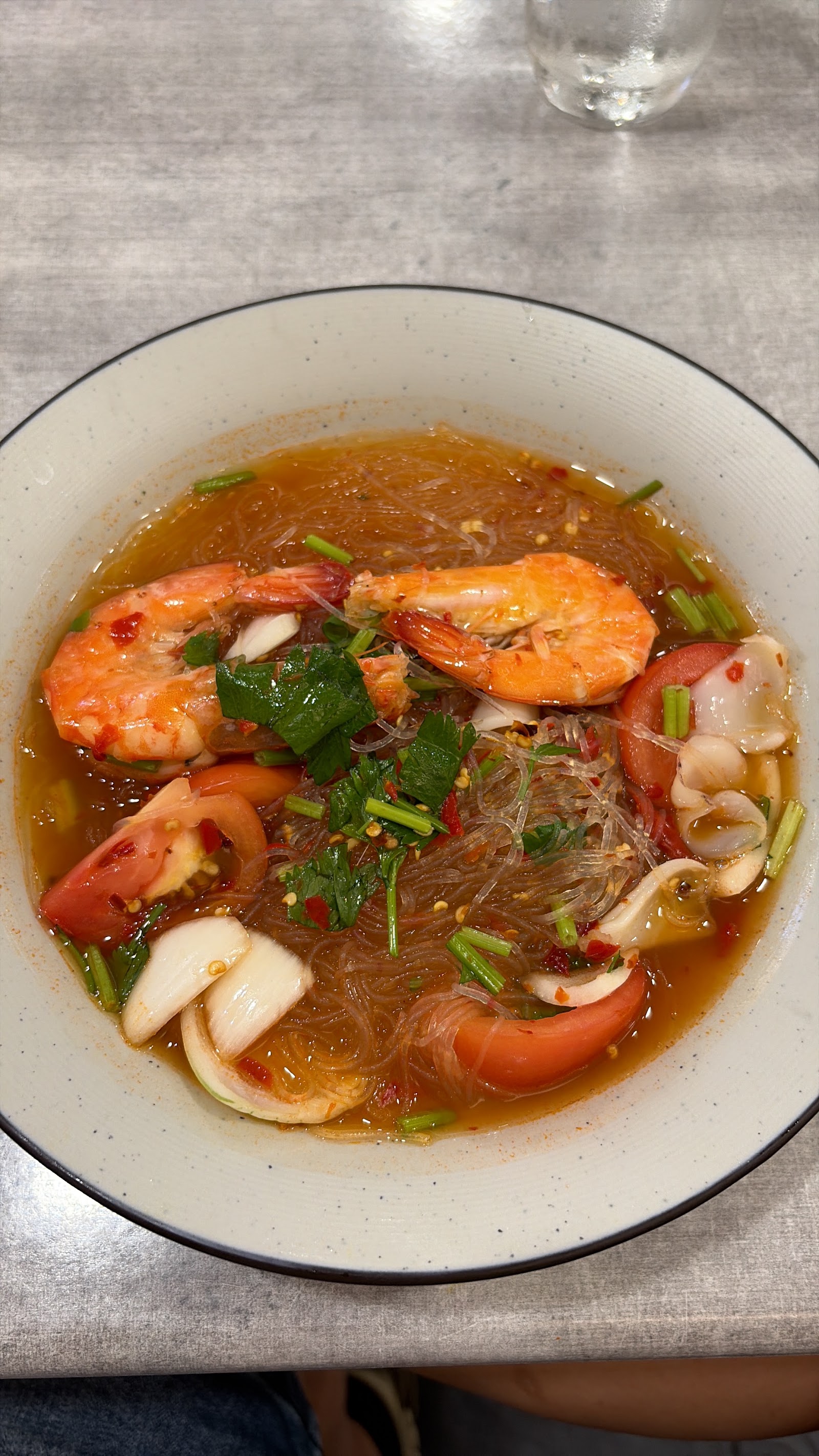 泰式冬阴海鲜冬粉 Tom Yam Glass Noodle